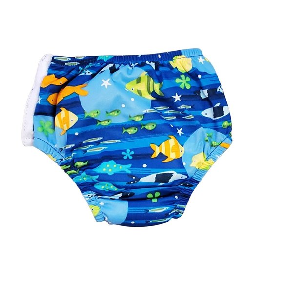 I-Play Hat and Swim Diaper Set 12 Months Blue - Picture 6 of 12